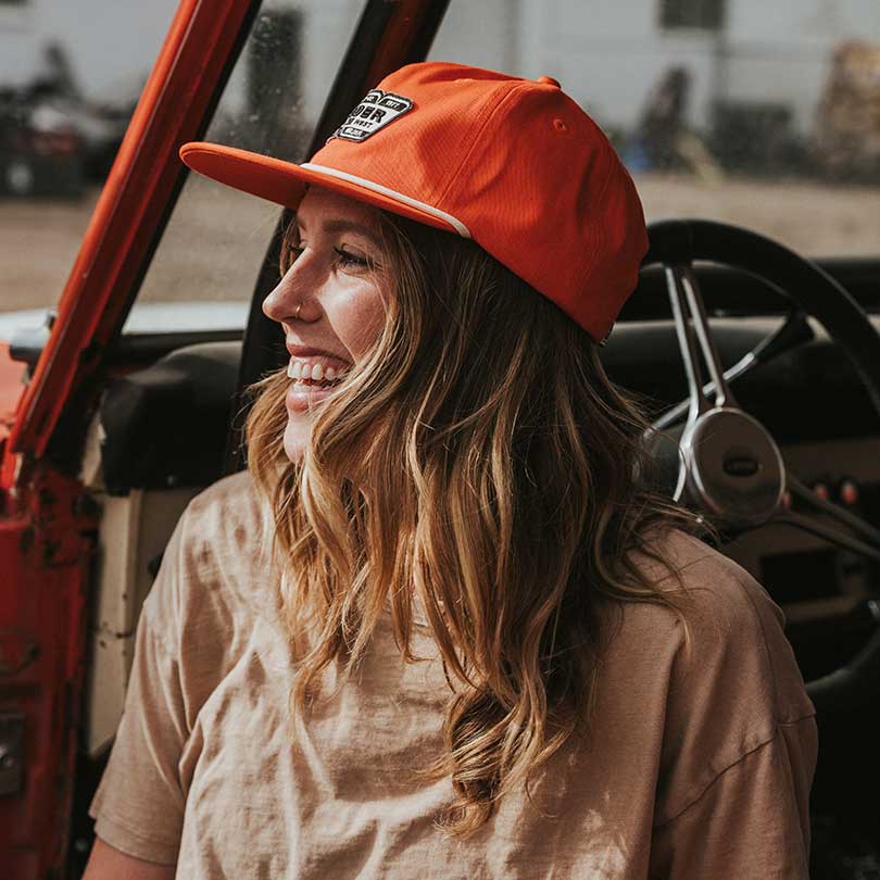 WILDER THAN THE WEST CLASSIC ORANGE HAT