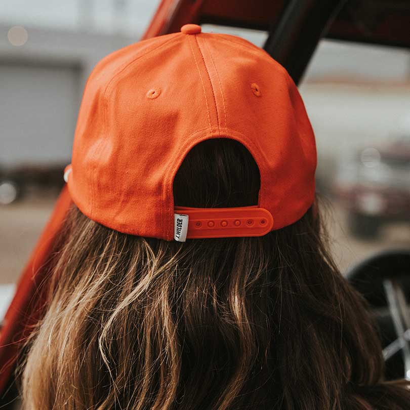 WILDER THAN THE WEST CLASSIC ORANGE HAT