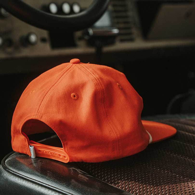 WILDER THAN THE WEST CLASSIC ORANGE HAT