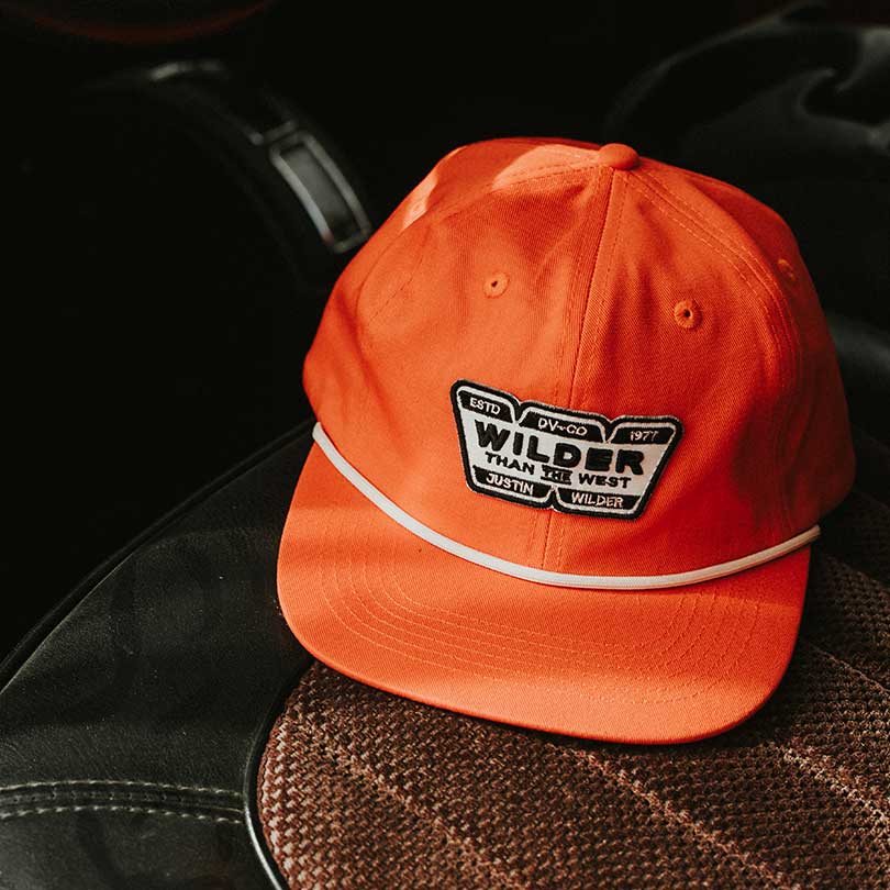WILDER THAN THE WEST CLASSIC ORANGE HAT